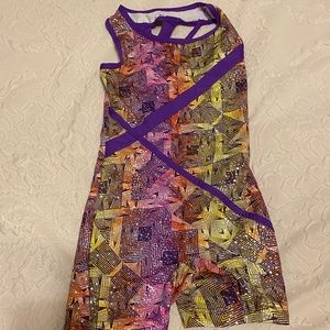 Children’s gymnastics leotard.